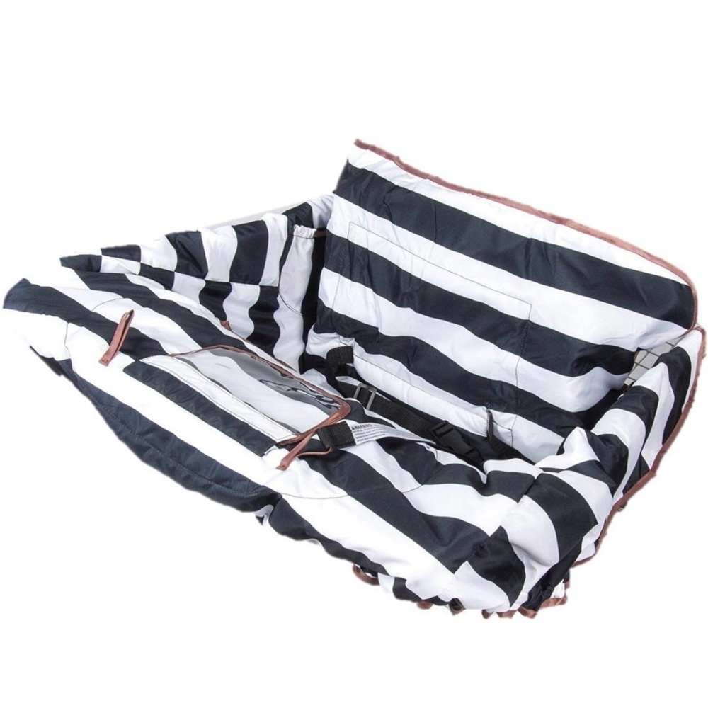 Lumiere Baby Shopping Cart or High Chair Cover for Baby and Toddler 2-in-1